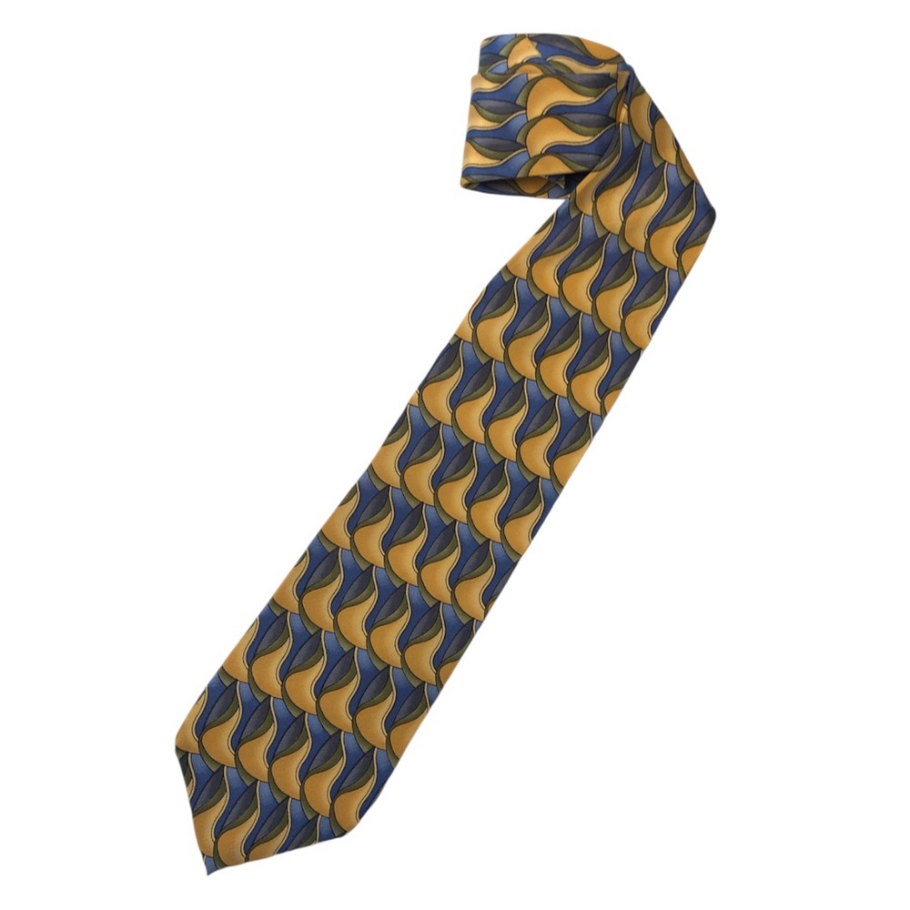 Men’s Gin & Tonic Cocktail Collection Blue Green Yellow Tie
